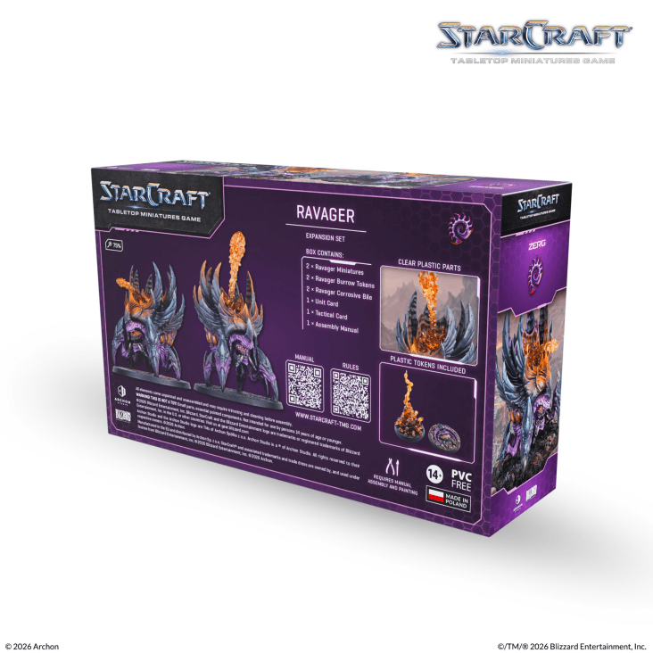 Archon Studio - STARCRAFT® RAVAGER - ZERG - EXPANSION SET